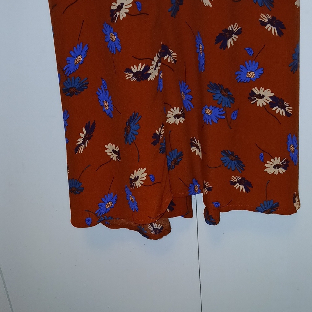 Free People Rust Floral Duster - Picture 8 of 8